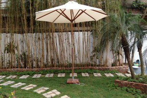 Ô dù cafe, nhà hàng, khách sạn, resort, bể bơi, đa dạng