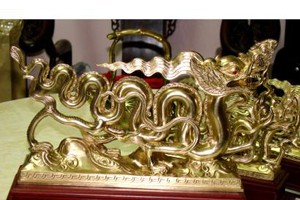 Rồng Lý đúc đồng_quà tặng thăng long.