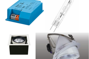 Bộ đèn metal âm trần