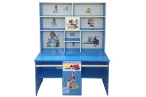 bàn học liền giá sách học sinh 