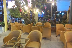 ghế mây cafe trực tiếp sản xuất 