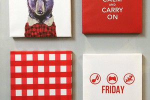 Set Canvas 4 tấm