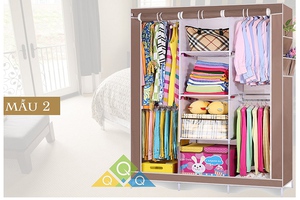 Tủ vải 8 ngăn 3 buồng cao cấp