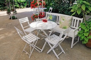 Bộ bàn ghế gỗ Ban Công,sân vườn