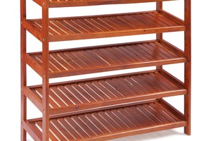 kệ để dép gỗ 5 tầng 80