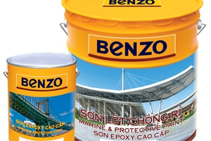 Sơn lót chống rỉ Epoxy benzo 17.5 lít sắt thép