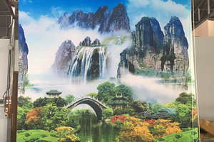 Rèm cuốn tranh Romano