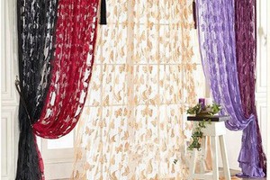 Rèm Cửa Hình Bướm Sang Trọng