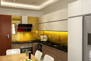 Tủ bếp ACrylic XL1