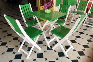 bàn ghế cafe gỗ giá gốc cần thanh lý gấp