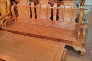 Bộ bàn ghế tấng thủy hoàng,kích thước rộng,gỗ quý,suối tiên