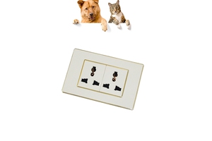 Ổ Cắm Đôi 3 Chấu