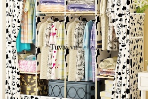 Tủ vải khung gỗ Hurghada