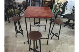 Thanh lý bộ bàn ghế cafe 02