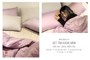 * Set tím khoai mon *