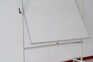 Bảng từ trắng di động hai mặt 80x1,2m