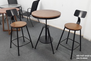 Bộ bàn ghế bar, cafe cao cấp nhập khẩu BCF06