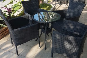 bộ bàn ghế giả mây đẹp rẻ giá cạnh tranh VĐ_016