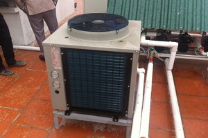 máy bơm nhiệt công nghiệp cho khách sạn