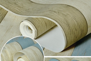Giấy dán tường sọc gỗ DTL62