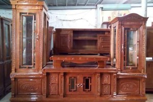  Kệ Tivi Gỗ Xoan Đào , Kệ Kính.