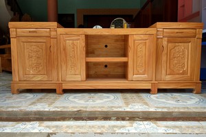 ​Kệ Mâm gỗ đinh hương.