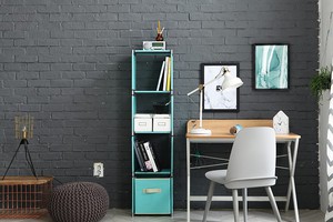 TỦ GHÉP 4 NGĂN MÀU BE  thương hiệu Hàn Quốc