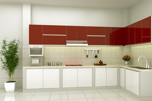 Tủ bếp Acrylic đẳng cấp châu Âu