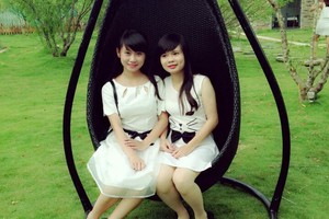 Xích đu giọt nước mây nhựa LT 611