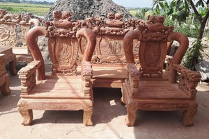 bộ bàn ghế minh quốc ghê gỗ hương vân