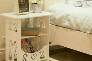 kệ Bàn trang trí họa tiết thiên nga