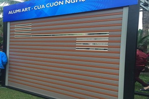 Cửa cuốn tấm liền siêu khuyến mại