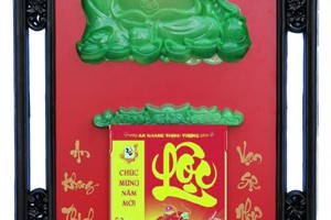 Lịch Phù Điêu Khung Oval