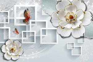 Giấy dán tường Tây Hồ, Âu Cơ, Hoàng Hoa Thám