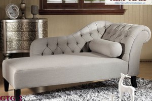 Ghế thư giản nằm đọc sách bằng gỗ phong cách cổ điển