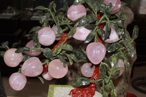 Cây tài lộc đào tiên 18 quả - đá quý hà nguyễn