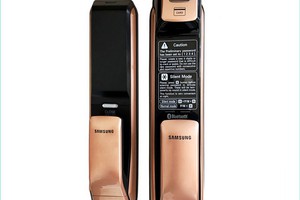 Khóa vân tay,mật mã,thẻ từ,Bluetooth Samsung SHP-DP728