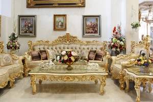 Sofa tân cổ điển sản xuất theo yêu cầu nội thất Kim Anh sài gòn