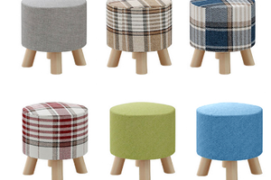 Bộ đôn tròn 4 Chân (3 ghế)