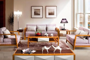 sofa gỗ giá rẻ tphcm | sofa gỗ giá rẻ | sofa gỗ sồi 4 món