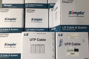 Phân phối cáp mạng cat6 UTP 4 pair màu xanh hàng chính hãng