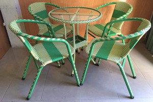 Bàn ghế cafe thanh lý VĐ002