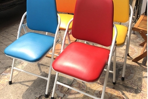 Thanh Lý Ghế Xếp Cũ Lưng Cao Nhiều Màu Giá Rẻ