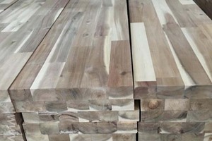 Gỗ ghép, ván ghép theo kích thước làm giường gỗ, tủ gỗ