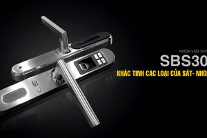 Khóa cửa vân tay , Mã số cho cửa nhôm xingfa SBS3000