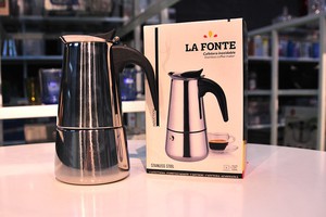 Bình đun cà phê inox thẩm thấu ngược La Fonte