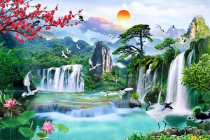 tranh phong thủy tuổi tý.