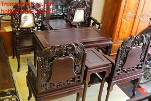 Bộ Bàn Ghế Vách Phượng Hoàng 