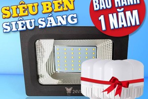 Combo 01 Đèn pha LED 24V/30W  và 6 Bóng đèn LED 5W