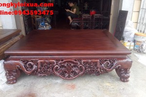 Sập chạm đẳng cấp chạm mai điểu thủ công